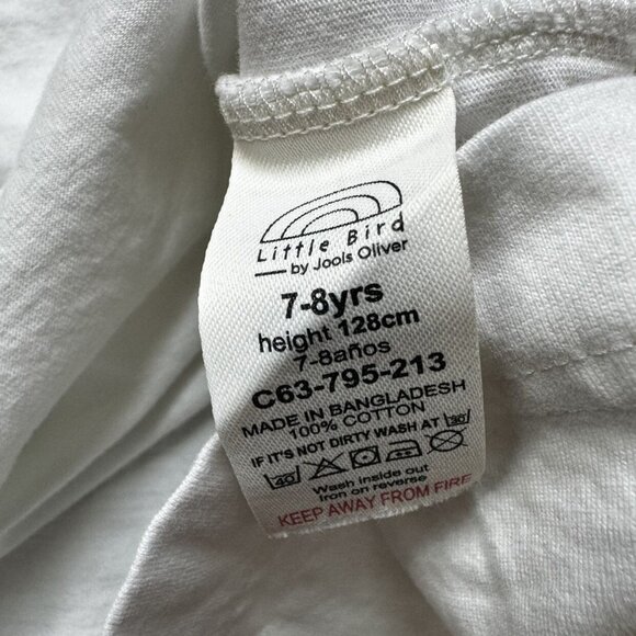 Little Bird By Jools Rainbow Raglan Tee 7/8 - Picture 5 of 6